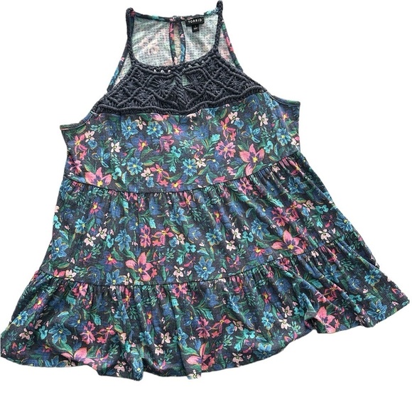 torrid Tops - Torrid tank top tropical print size 1X